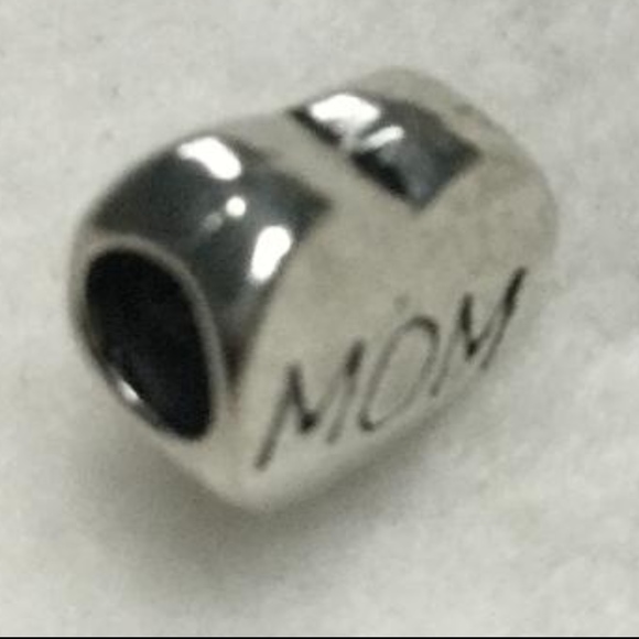 5mm Tibetan Silver Euro Bead Charm - Picture 2 of 2